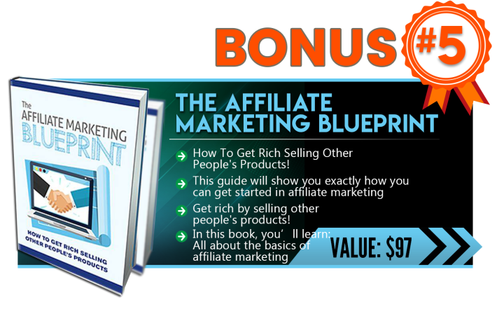 Affiliate Marketing BluePrint Bonus 5