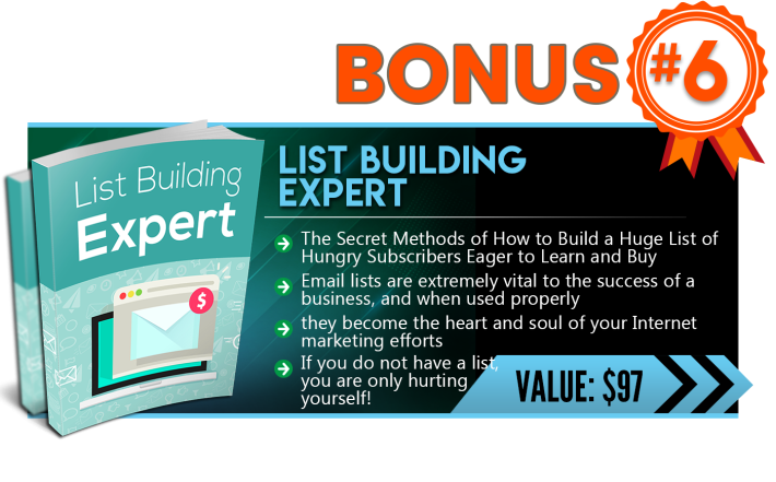 List Building Expert Bonus 6