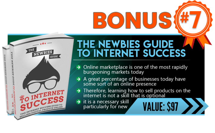 The newbies guide to internet success bonus 7